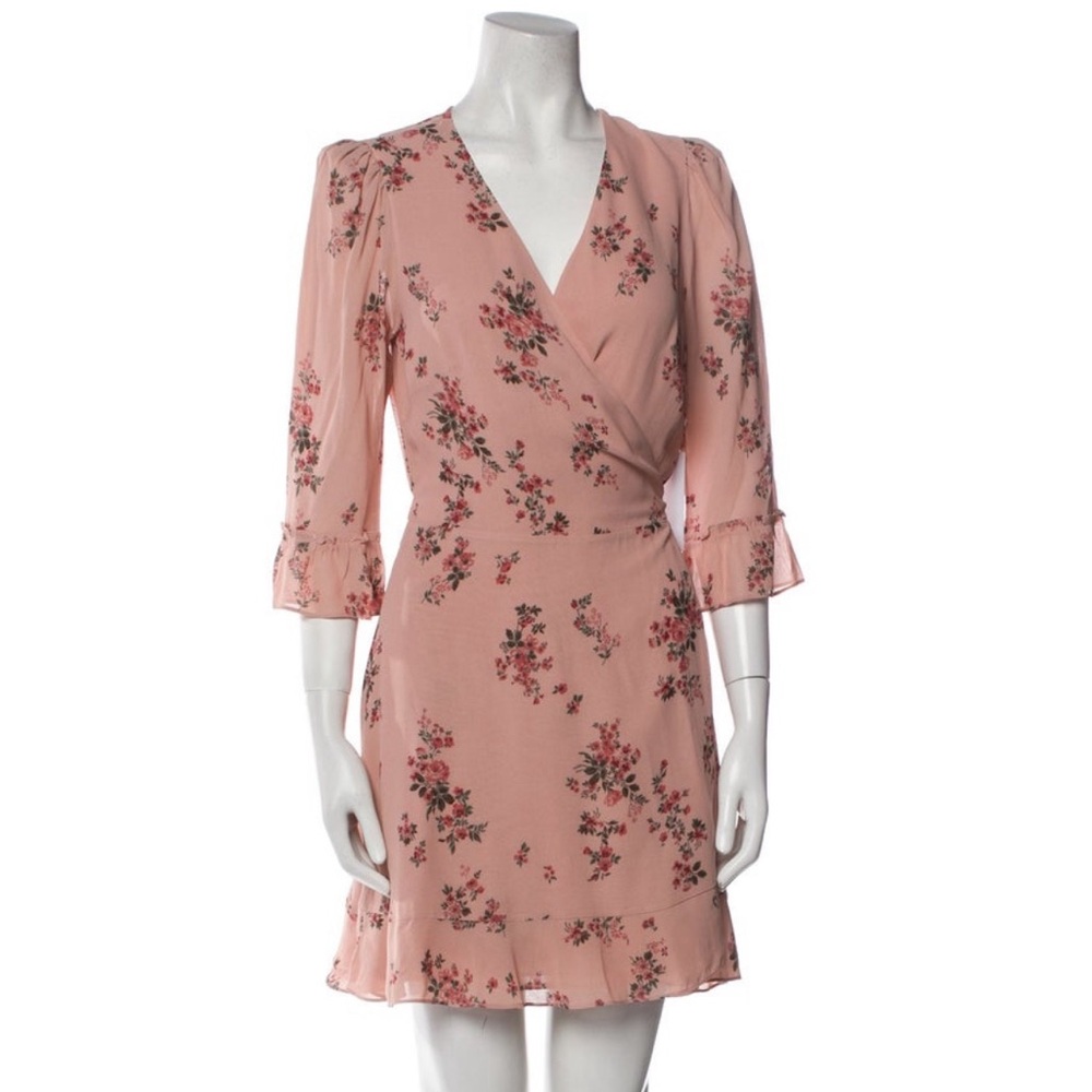 Reformation floral Wrap dress Size M ( US8) NEW With Tag